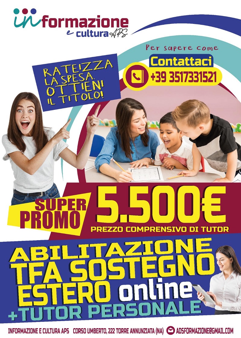 Abilitazione TFA sostegno